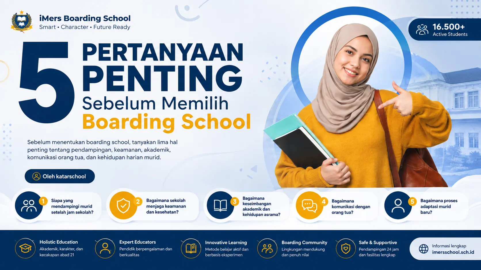 5 Pertanyaan Penting Sebelum Memilih Boarding School